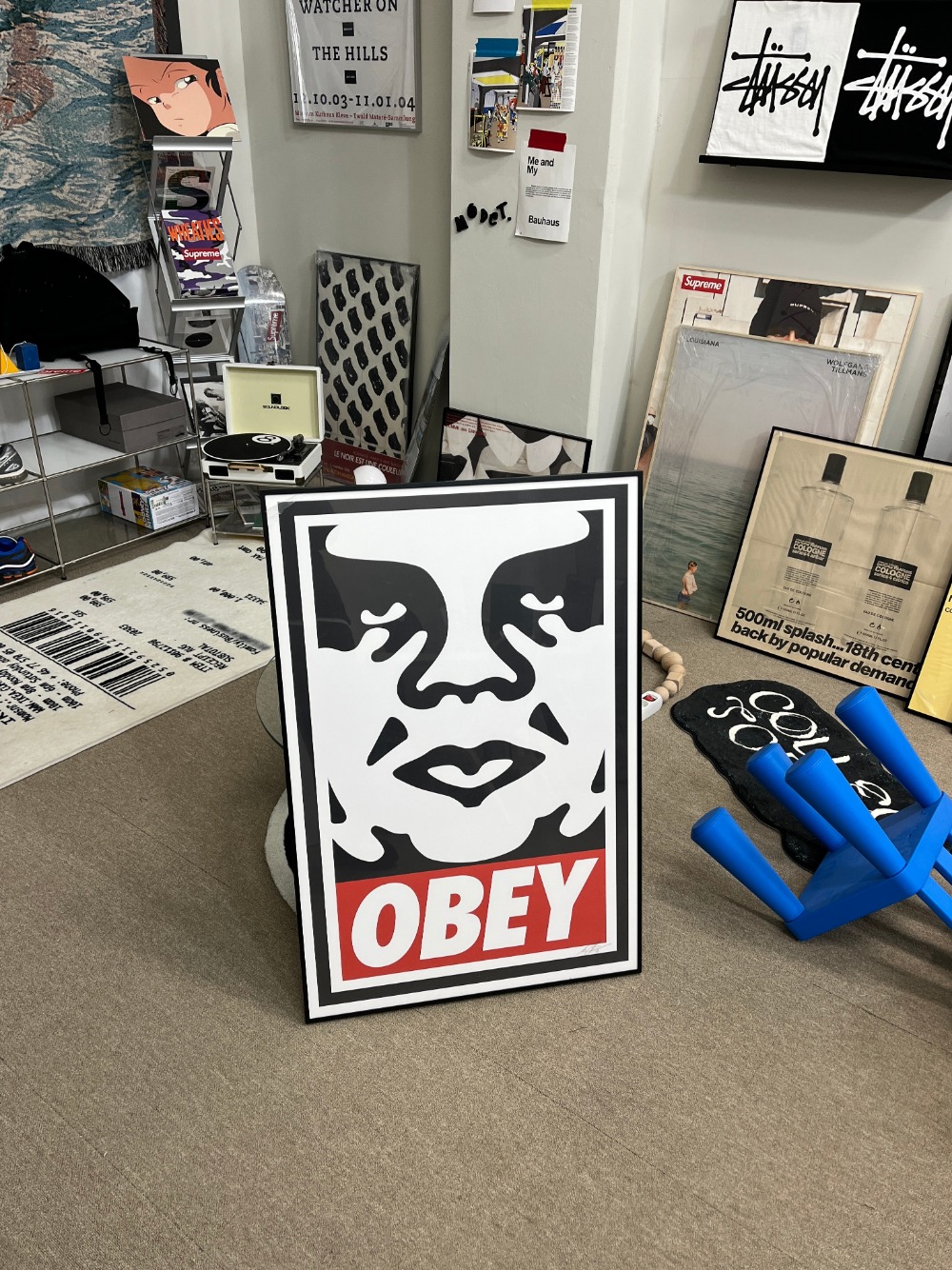 Obey ICON (Signed) Art By SHEPARD FAIREY