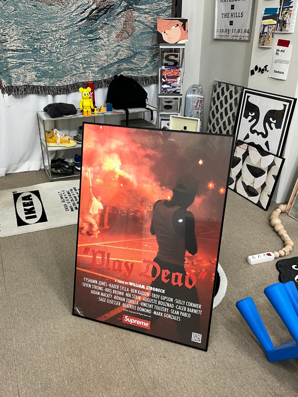 Supreme &quot;Play Dead&quot; Poster (2022)