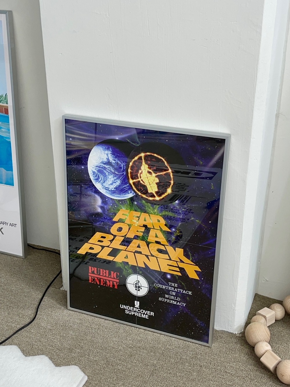 2018 Supreme Undercover Public Enemy Fear Of Black Planet Counterattack Poster